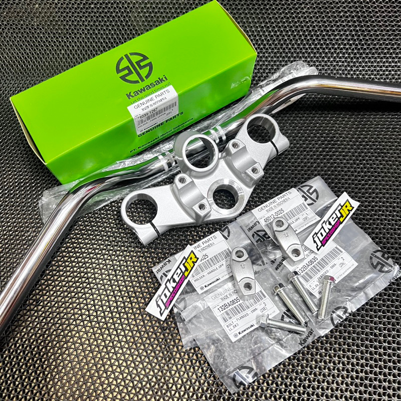 Segitiga Atas Segitiga stang pipa Ninja R SS Lama Original Kawasaki