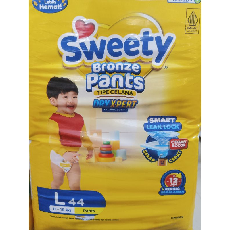 Sweety bronze pants L44 ( tipe celana )