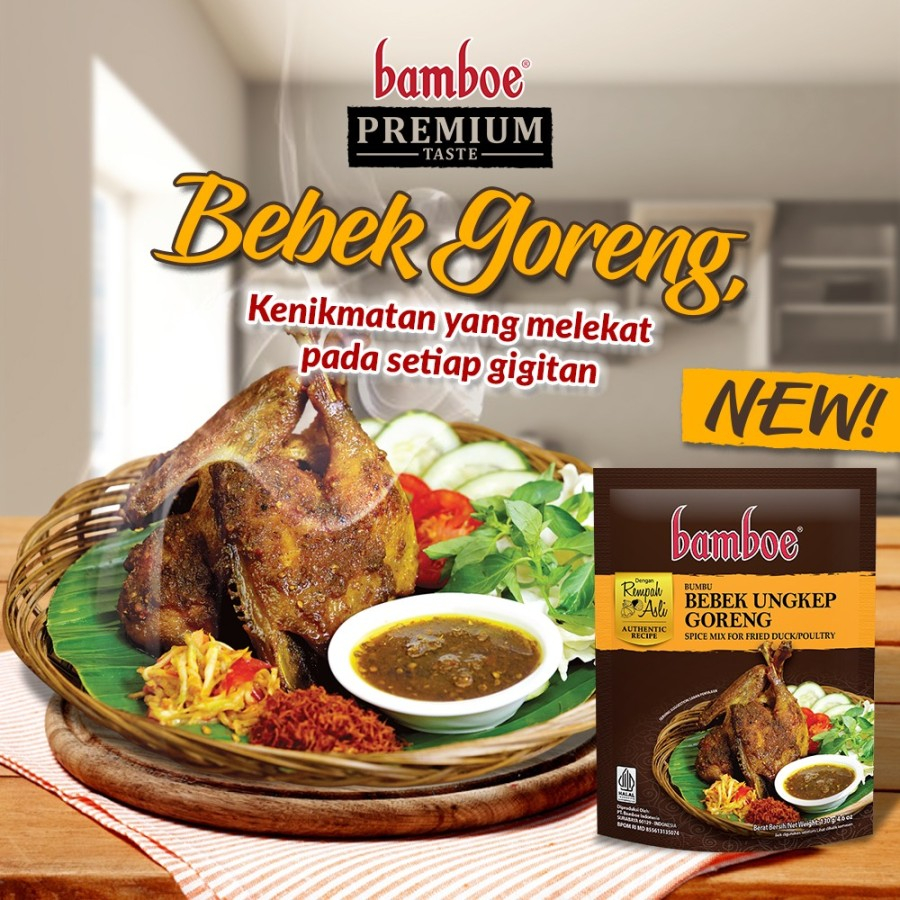 

BAMBOE BEBEK UNGKEP PREMIUM 130 G