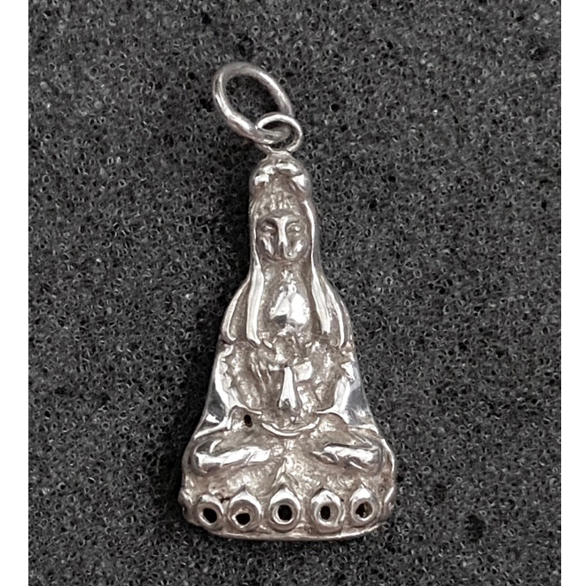 Liontin Perak Kuan Yin - Guan Yin Pendant (925 Silver)