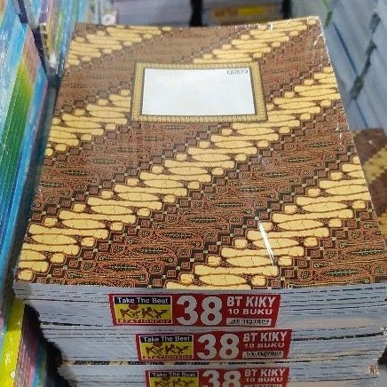 

Buku Kiky Motif Batik 38 Lembar
