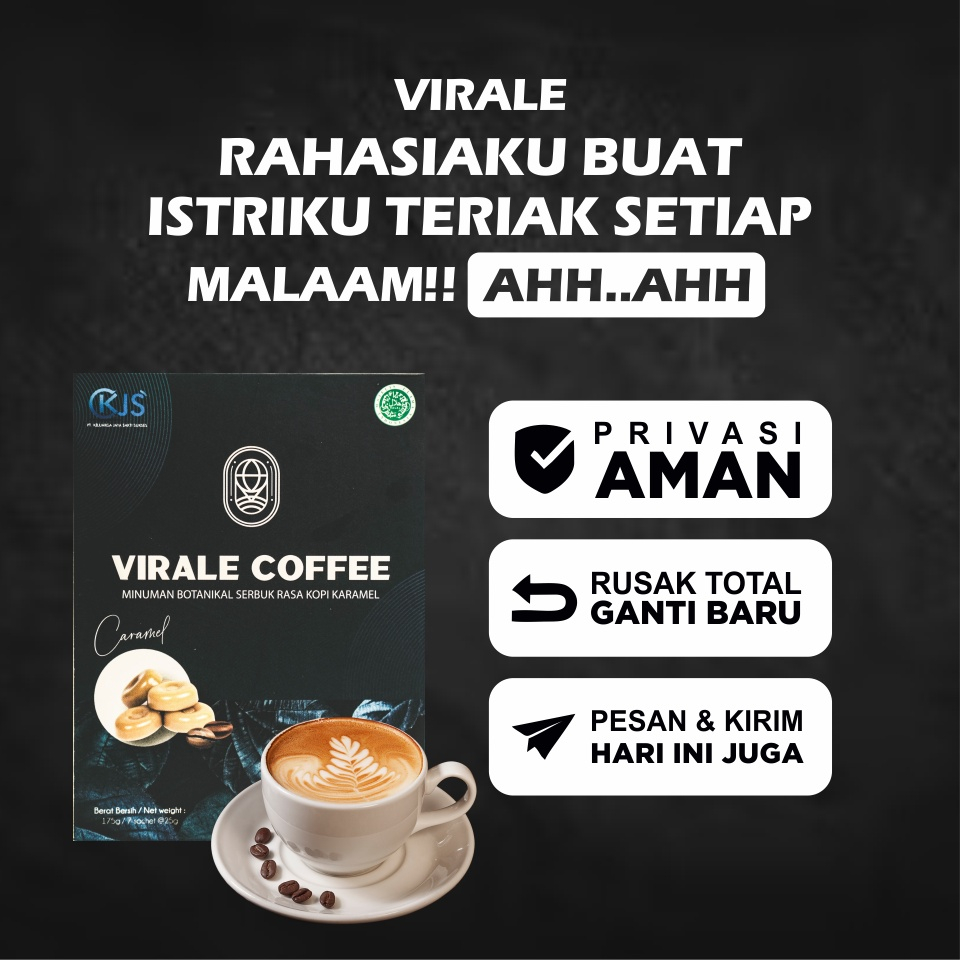

Minuman kopi Virale Coffee penambah stamina pria bikin tahan lama kopi Virale pembesar pemanjang mr p