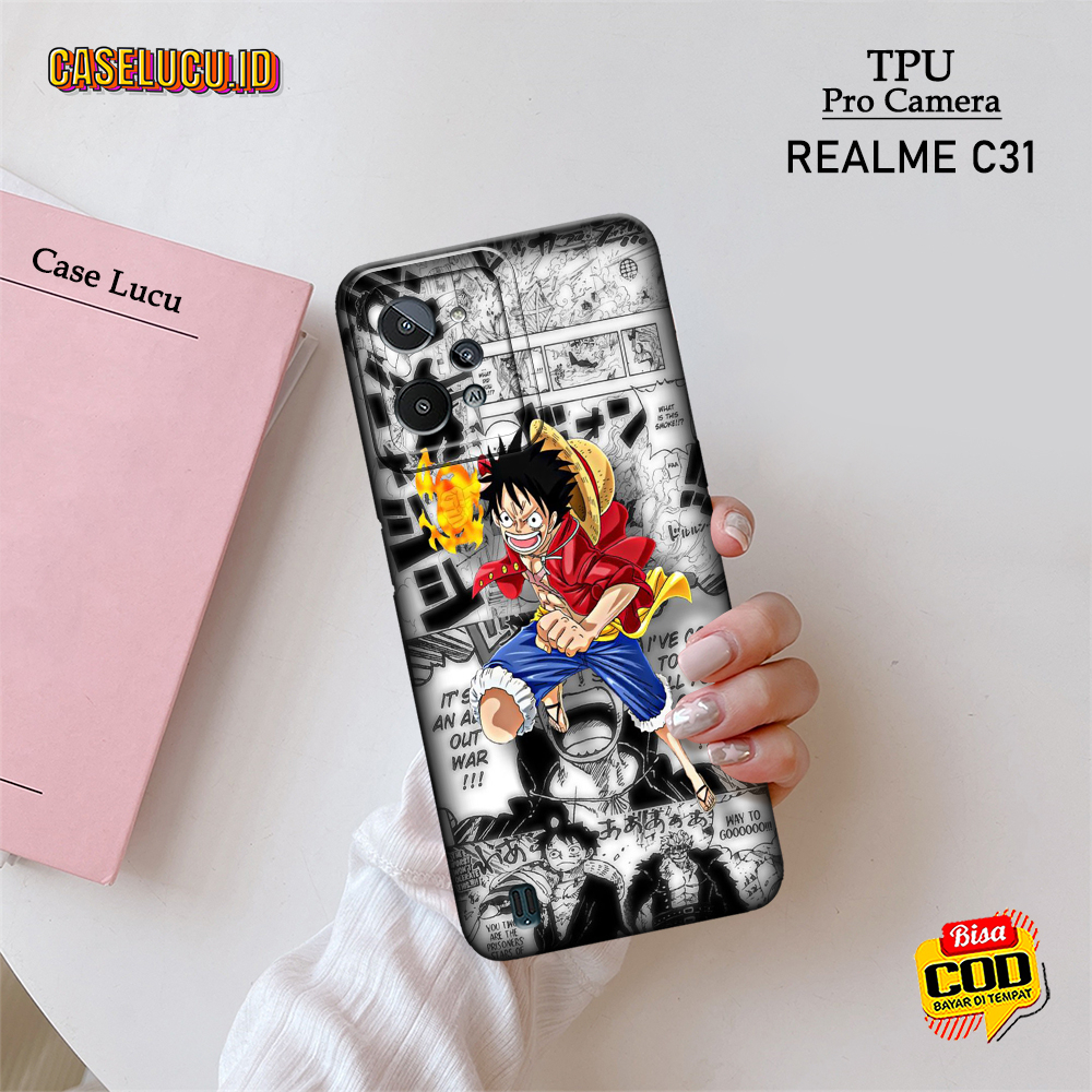 Casing Hp Realme C31 Terbaru - Fashion Case Anime - Case Realme C31 - Soft Case Hp Realme C31- Kesin