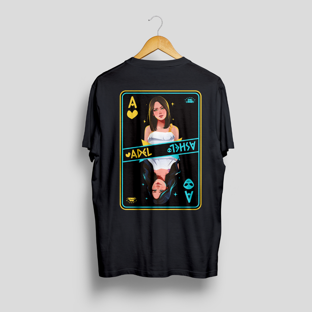 T Shirt IDOL GOODS - ADEL ASHEL CORAZÓN - JKT48 AKB48 KPOP