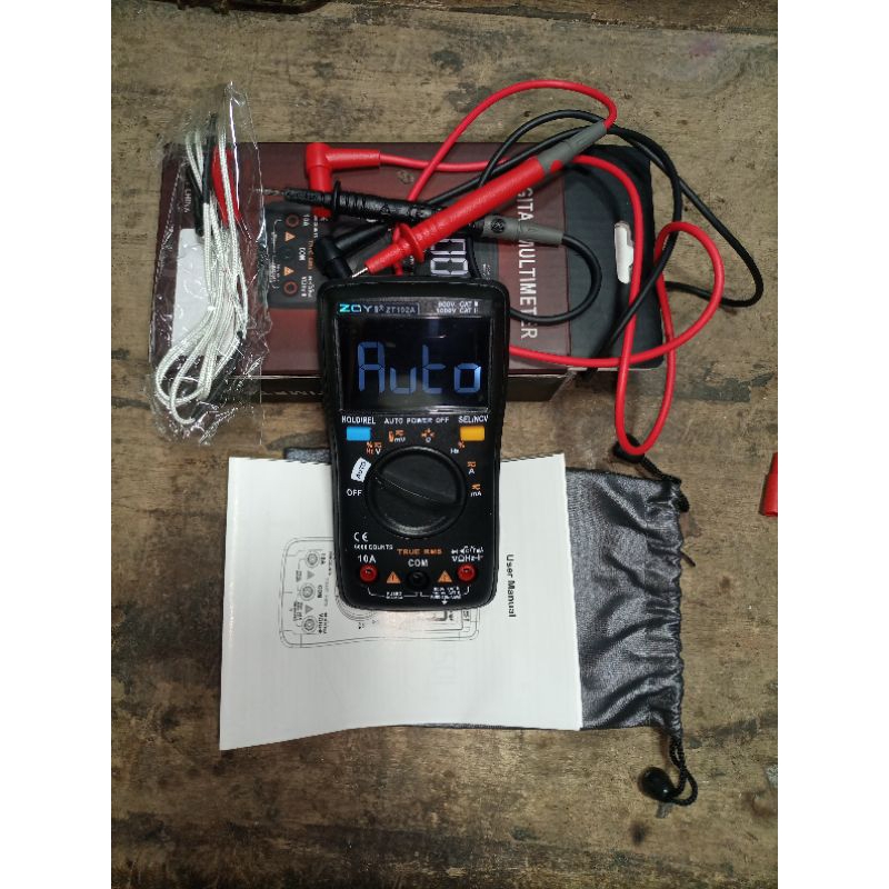 MultimeterAutoZoyiZt102A