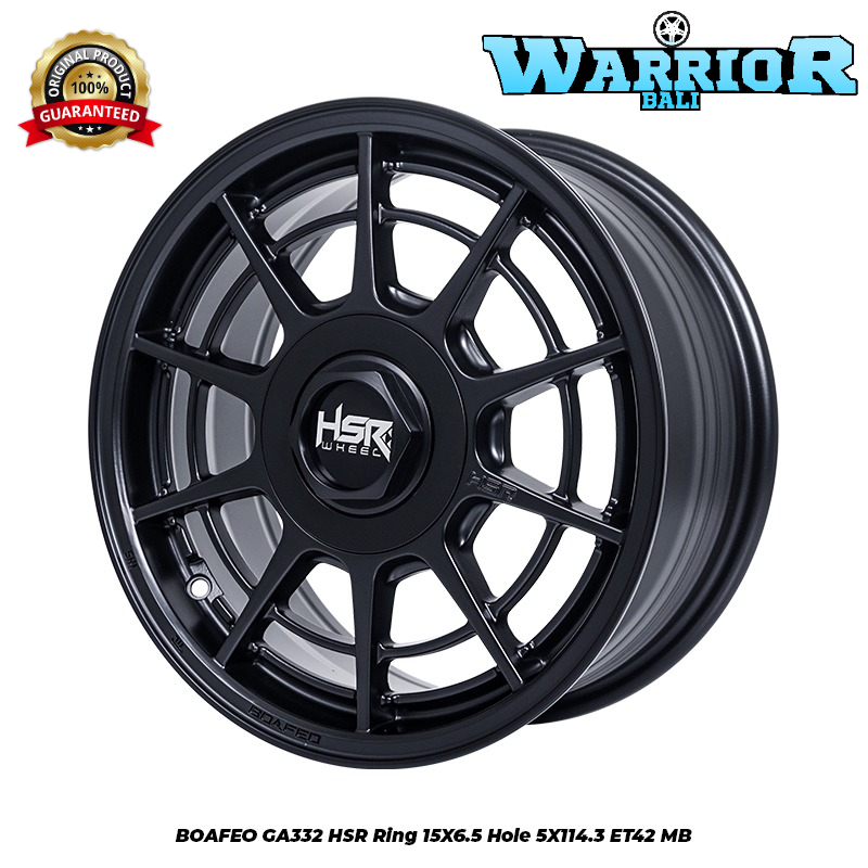 Velg Mobil Ring 15 HSR BOAFEO R15 Untuk Innova Ertiga Apv