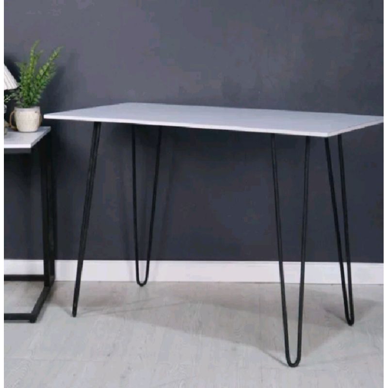 meja komputer /meja belajar/meja kerja hpl motip granit