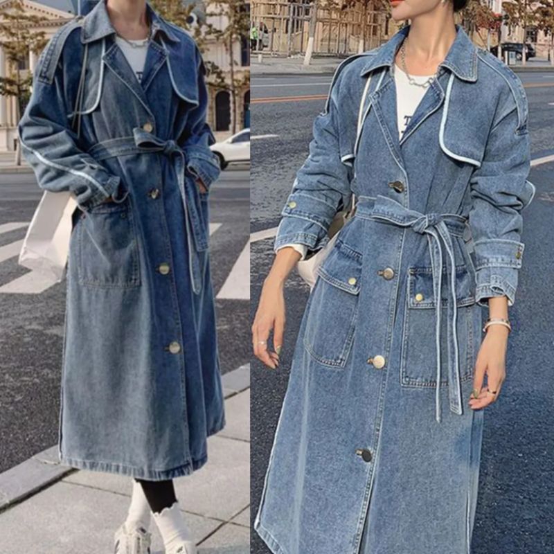 taglabel denim coat