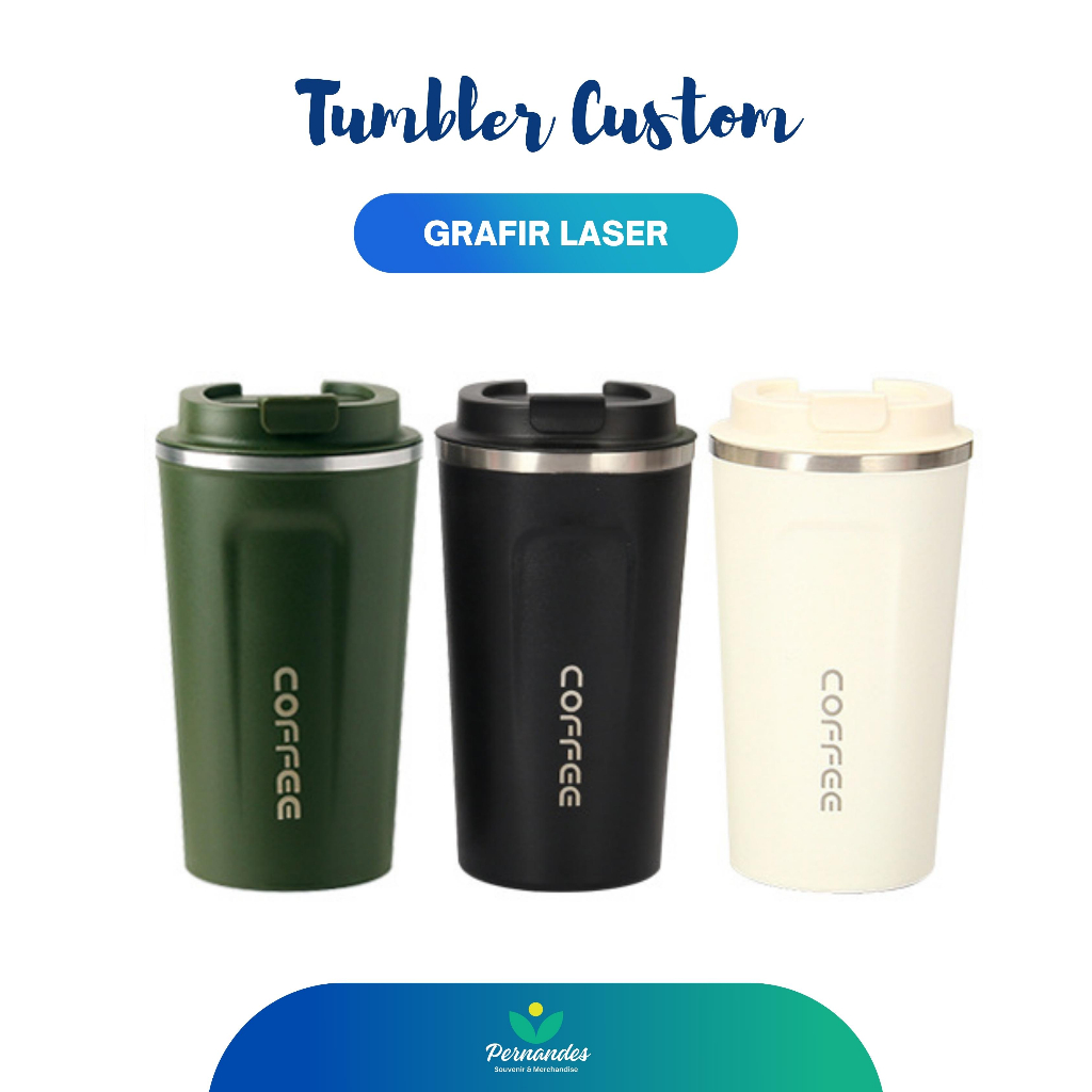 

Mug Custom Cangkir Coffee Stainless Sus 304 Souvenir Perusahaan Gift Ulang Tahun Hampers Wisuda Tumbler Aesthetic