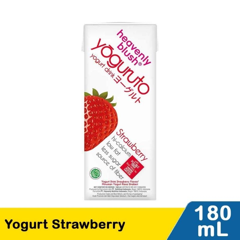 

Heavenly Blush Yogurt Strawberry 180mL