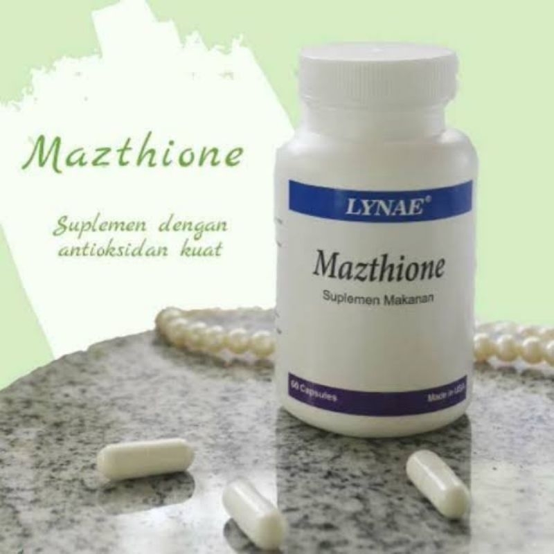 MAZTHIONE - MAZTHIONE ORIGINAL - MAZTHIONE OBAT PEMUTIH BADAN - MAZTHIONE SUPLEMEN PEMUTIH - OBAT PE