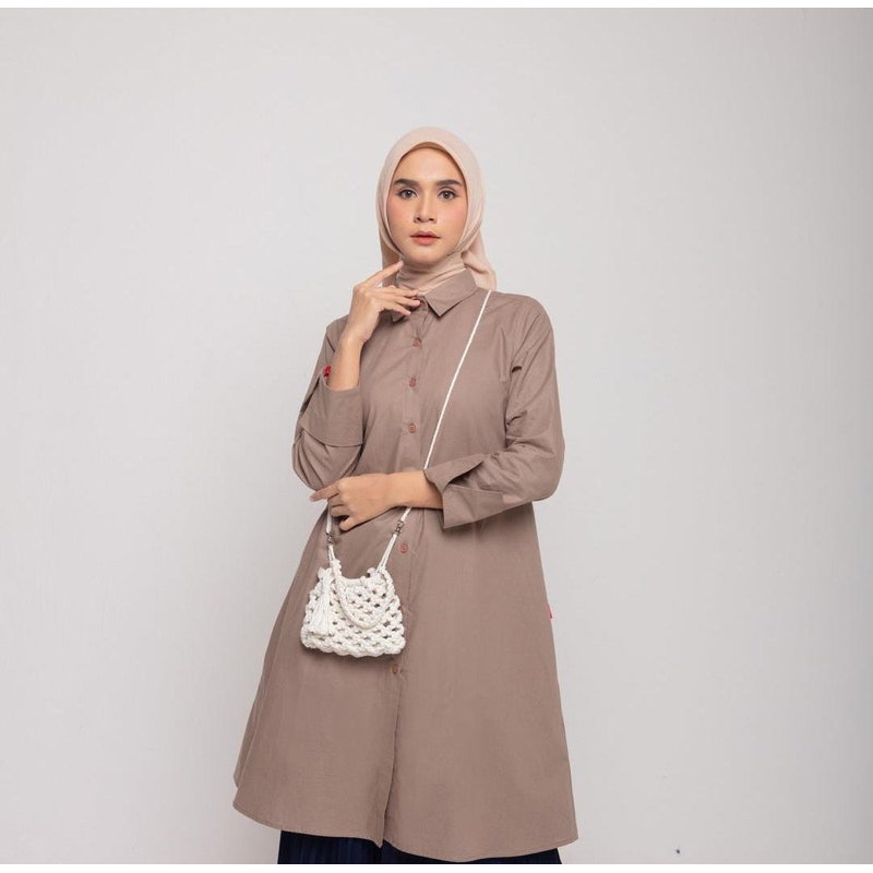 L tunik fold coff dauky tunik dauky