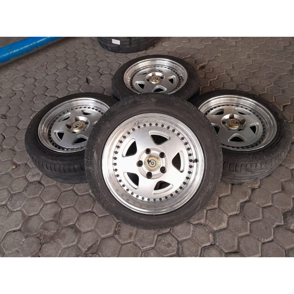 Velg Bekas Mobil Grand Max, Luxio, Ring 16 Rotiform Ban Accelera 205 55 R16 Ban Bonus