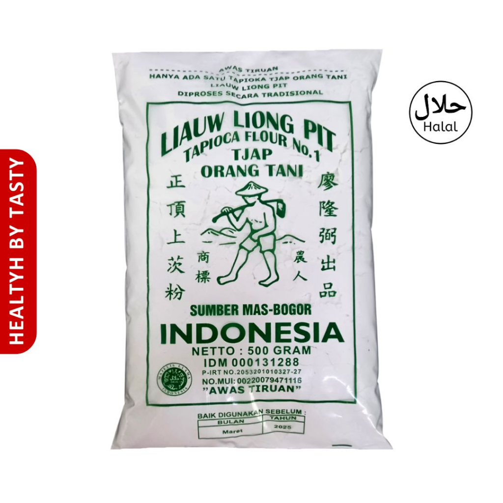 

Tepung Tapioka Sagu Tani Liauw Liong Pit Cap Orang Tani