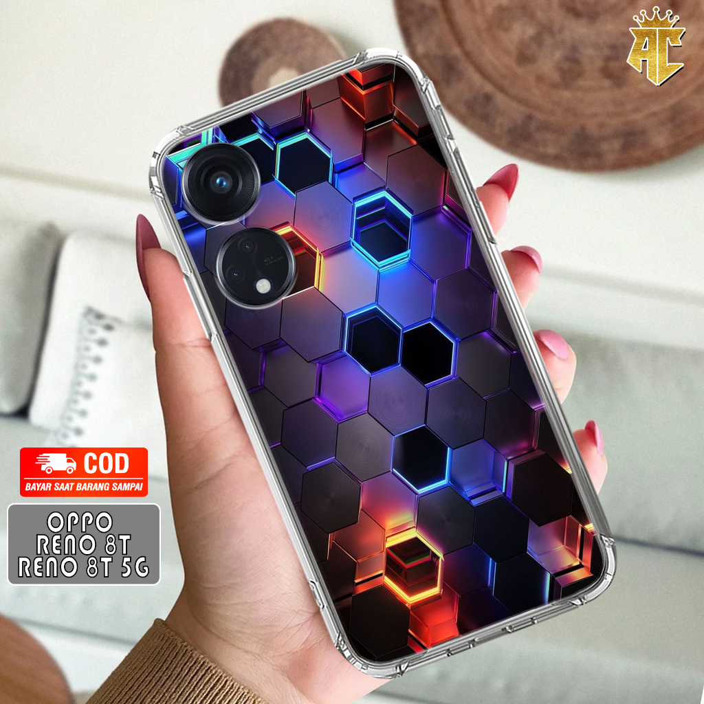 CASE OPPO RENO 8T 4G , RENO 8T 5G - Casing RENO 8T 4G , RENO 8T 5G Terbaru AERO STORE [ MOTIF 04 ] S