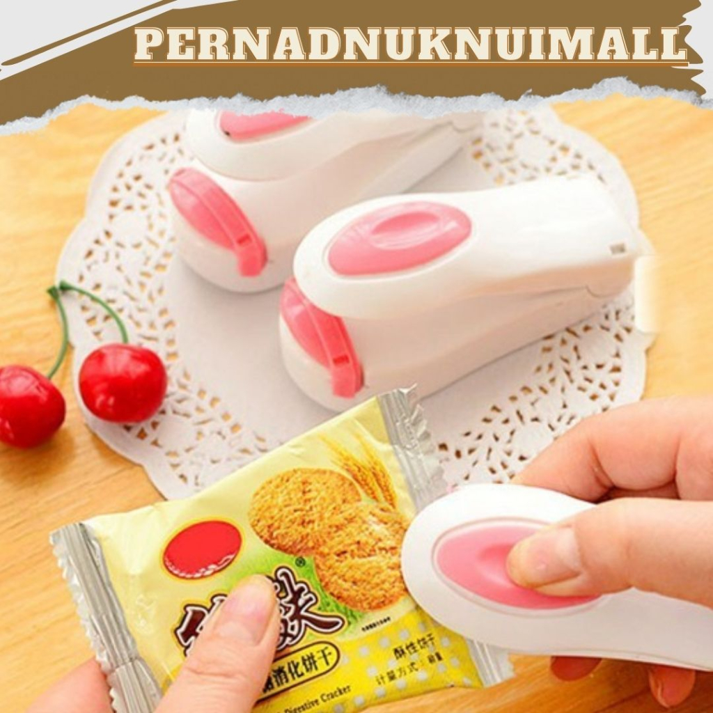 PROMO SPESIAL BEST SELLER||HAND SEALER MINI / ALAT PRESS PEREKAT PLASTIK MAKANAN PEREKAT BUNGKUSAN S