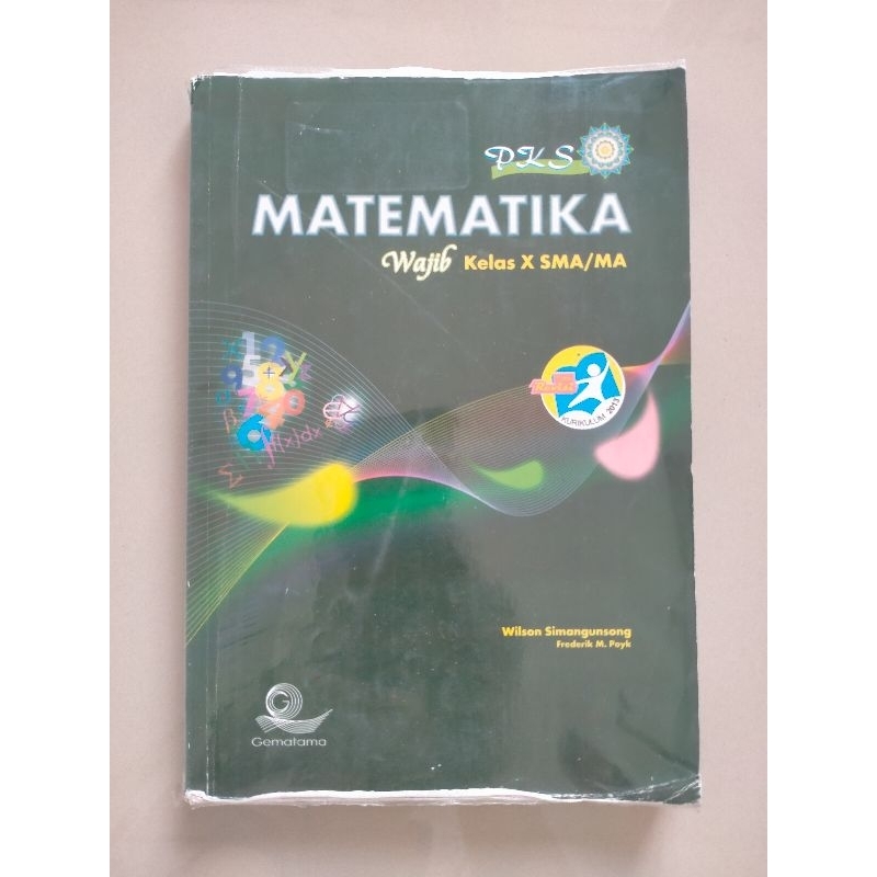 

Preloved buku PKS matematika wajib kelas 10/X