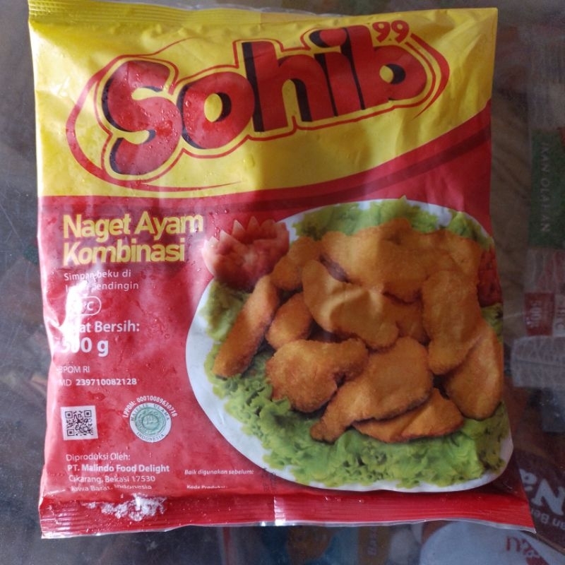 

Sohib Chicken Nuget 250gr isi 25 pcs