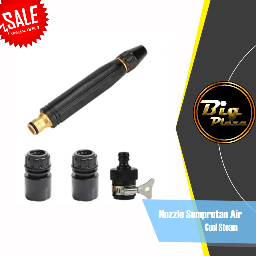 Nozzle Semprotan Air Cuci Steam Hose Semprotan Air Tekanan Tinggi 0928