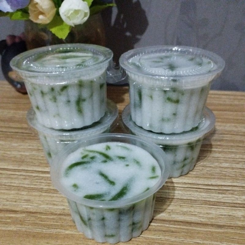 

pudding cendol cup 90ml / isi 10 cup