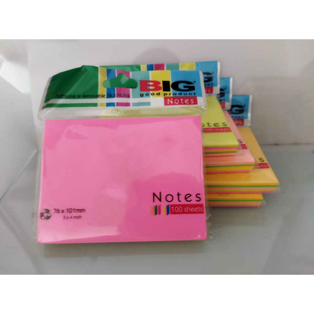 

Sticky Note BIG 76 x 101 mm 5 Warna