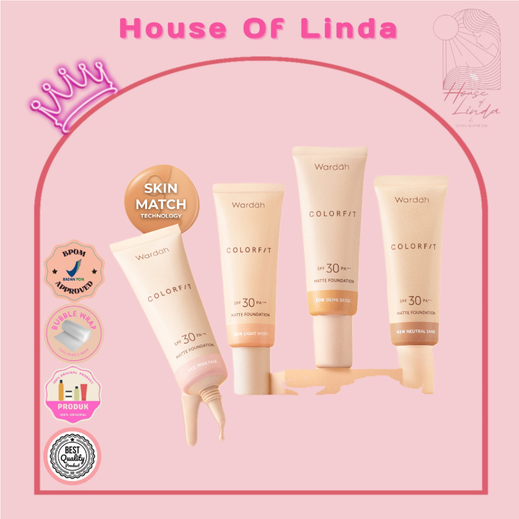 WARDAH COLORFIT MATTE FOUNDATION