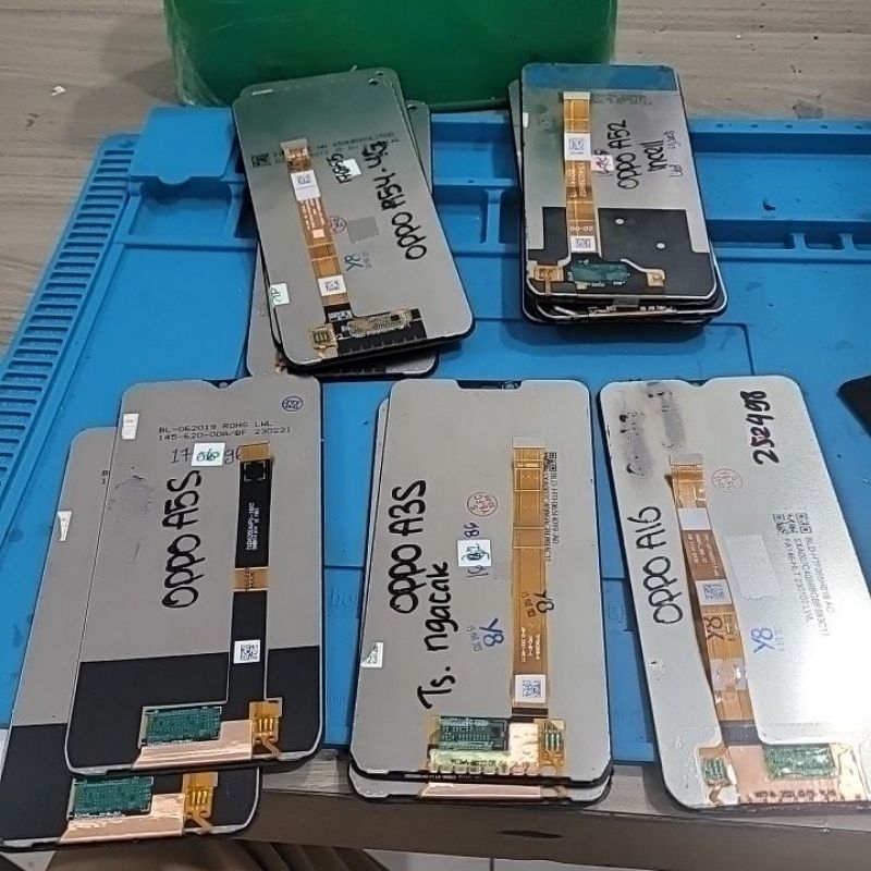 lcd ori oem ori toko oppo a16 a3s a5s a54 4g a52 minus second