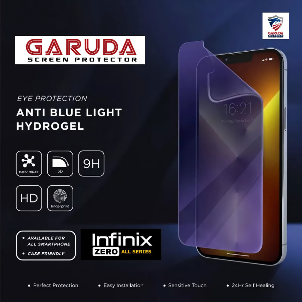 Anti Gores Hydrogel BLUE INFINIX ZERO ALL SERIES Infinix Zero 5G 2023|Infinix Zero X|Infinix Zero X 