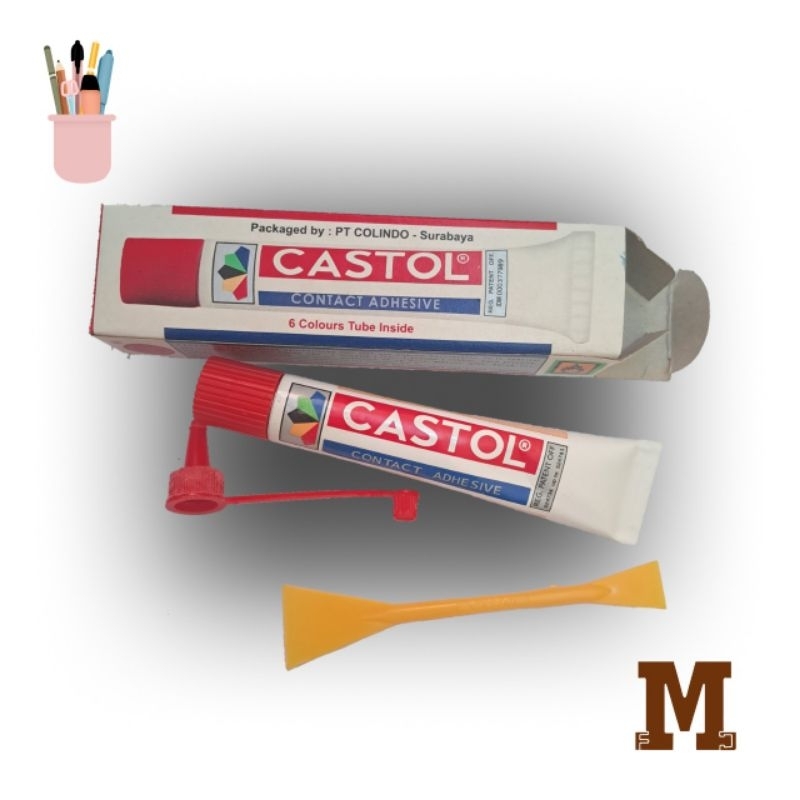 

Lem Castol Kastol Sedang 21 ccm | Castol Contact Adhesive 21 ccm