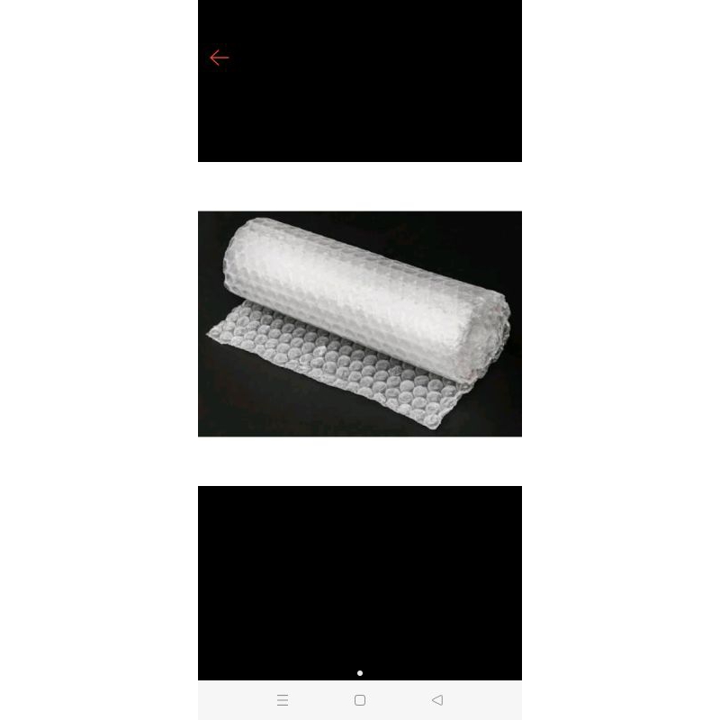 

bubble wrap/tambahan packing agar lebih aman