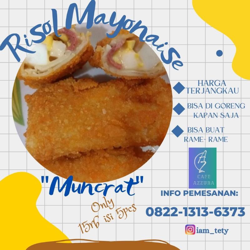 

Risol Mayonaise Frozen "Muncrat