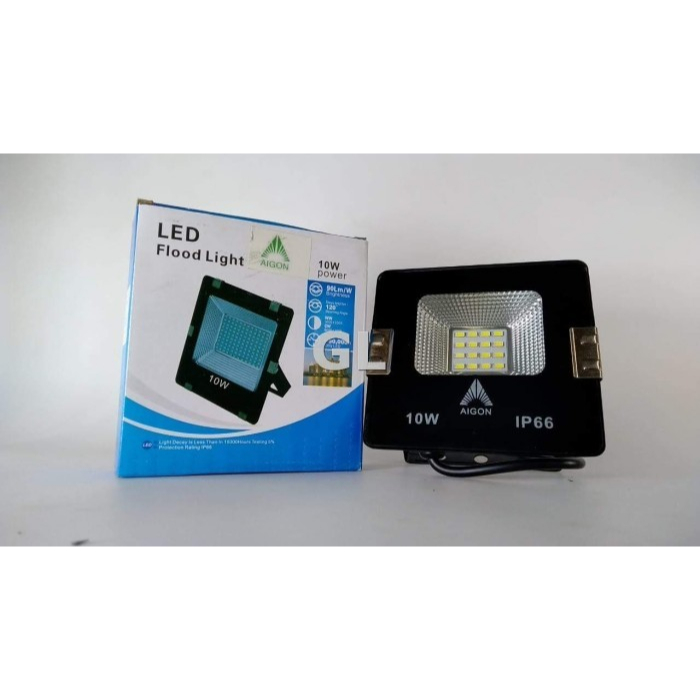 Lampu Sorot taman LED Kecil AIGON 10 W ( Warm White / Kuning )