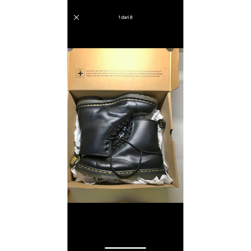 dr.martens 1460 black smooth