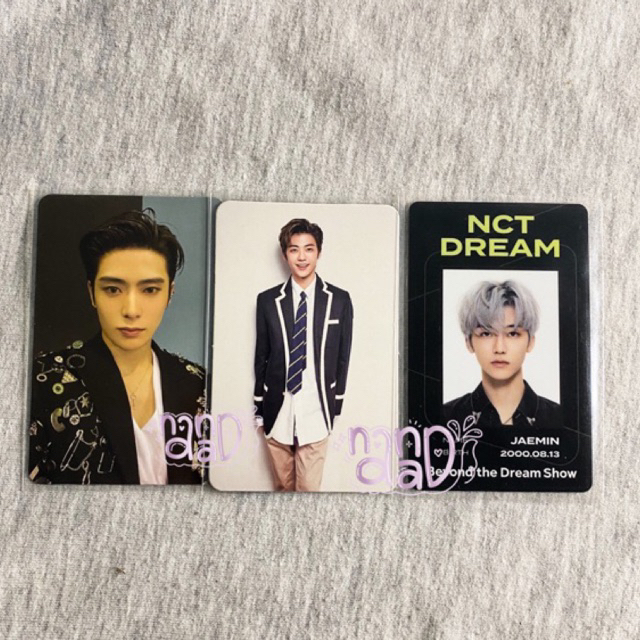 wts want to sell jaemin b2s back to school bts btsk yizhiyu id card beyond live jaehyun arrival nct 