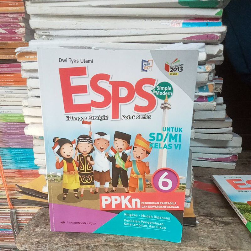 esps PKN kelas 6 SD Erlangga