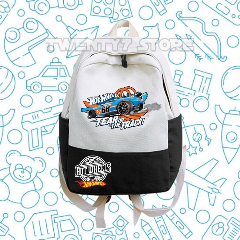 TAS SEKOLAH ANAK TAS RANSEL ANAK HOT WHEELS