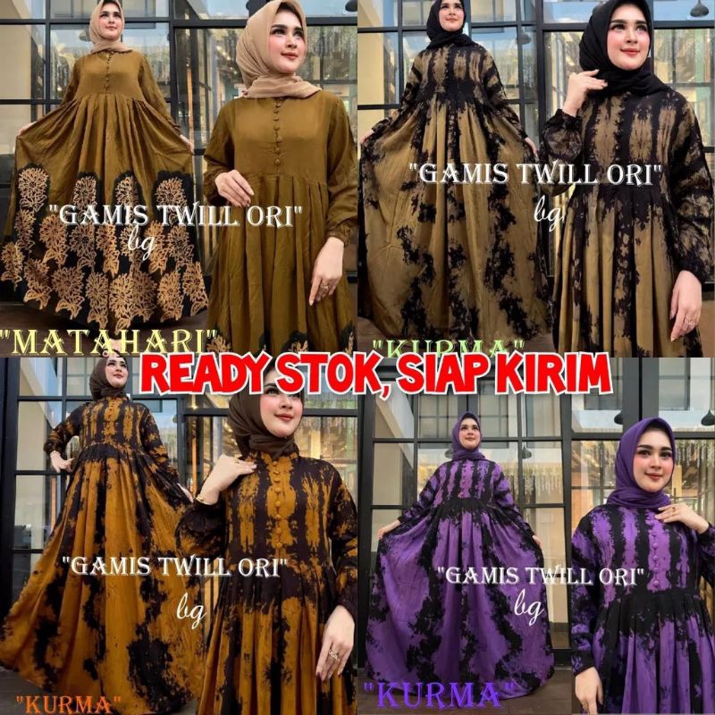 Gamis Twill ORI BG Collection/Gamis Tiwll Premium
