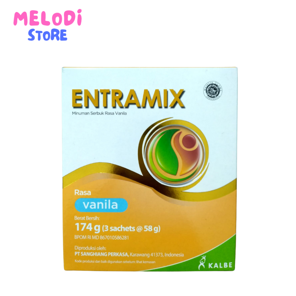 

Entramix Vanila 174 gram Susu Nutrisi Dewasa Lansia