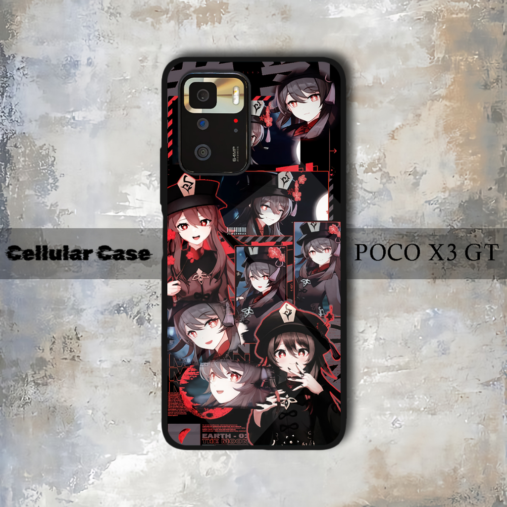 [MC09] Case Glossy Pocophone Poco X3 GT | Casing HP Kilau Efek Kaca | Kesing HP Premium Softcase Har
