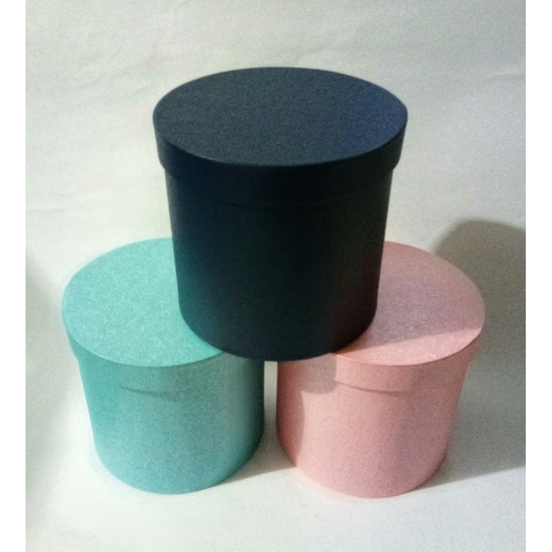 

Box Bulat/Bloom Box/Round Box Diameter 10 cm Tinggi 12cm