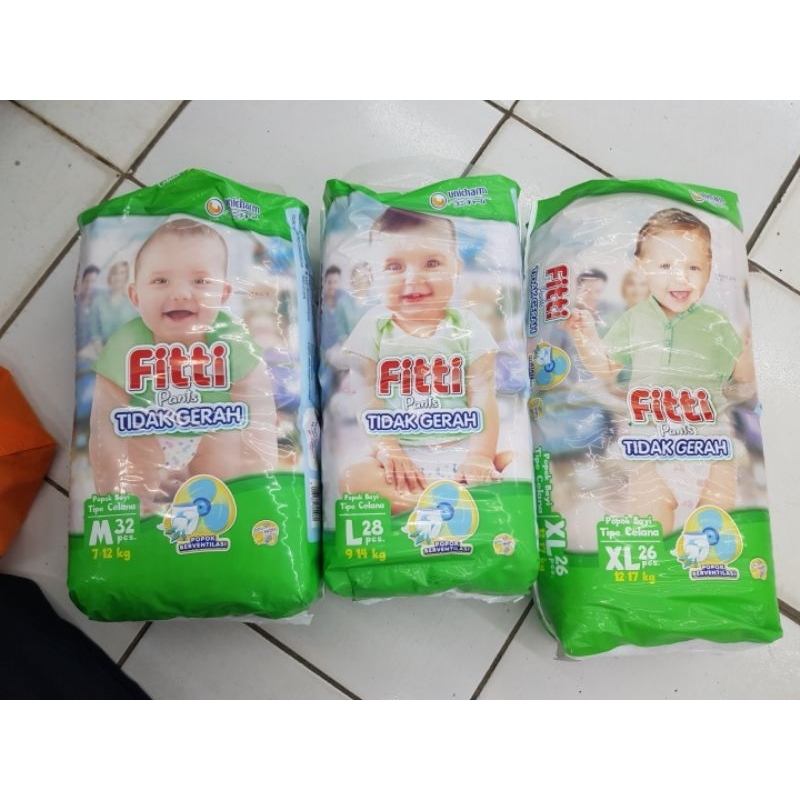 FITTI DIAPERS PANT M32 L28 XL24
