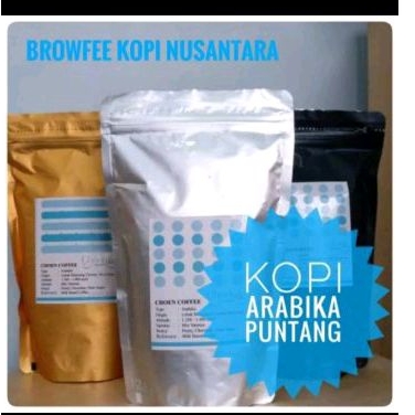 

Kopi Arabika Puntang Full Wash Biji / Bubuk 1 kg Roastbean