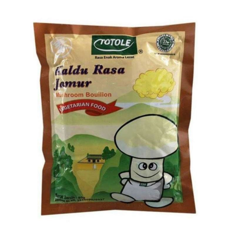 

Kaldu Jamur Totole 80gram