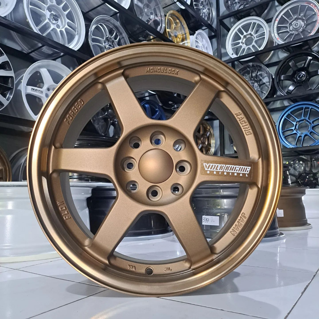 Velg Rays TE37 Flow forming R16 Pcd 4x100 4x114.3 Lebar 7 et 42 velg mobil ring 16