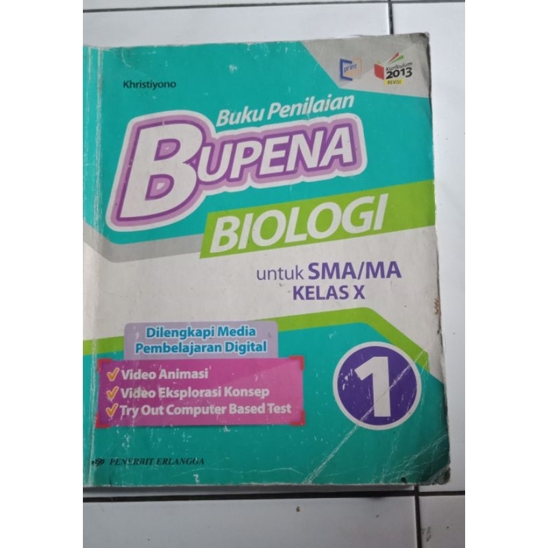 

Buku Bupena Biologi SMA kelas X