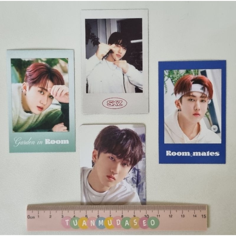 seo changbin stray kids official photocard merch season greetings polaroid pob