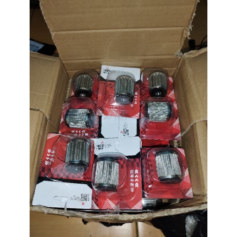 Filter oli Ktc MX scorpio besi stenlis RCM RACING bisa di cuci stainless PNP MX ojmx njmx king vixio