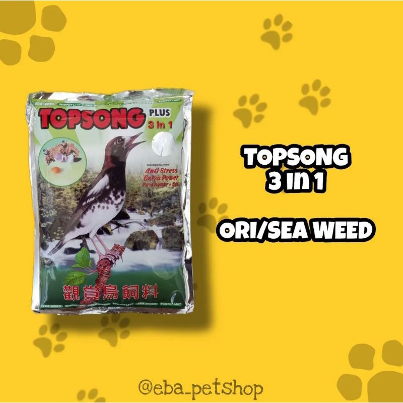 Topsong Pakan Burung