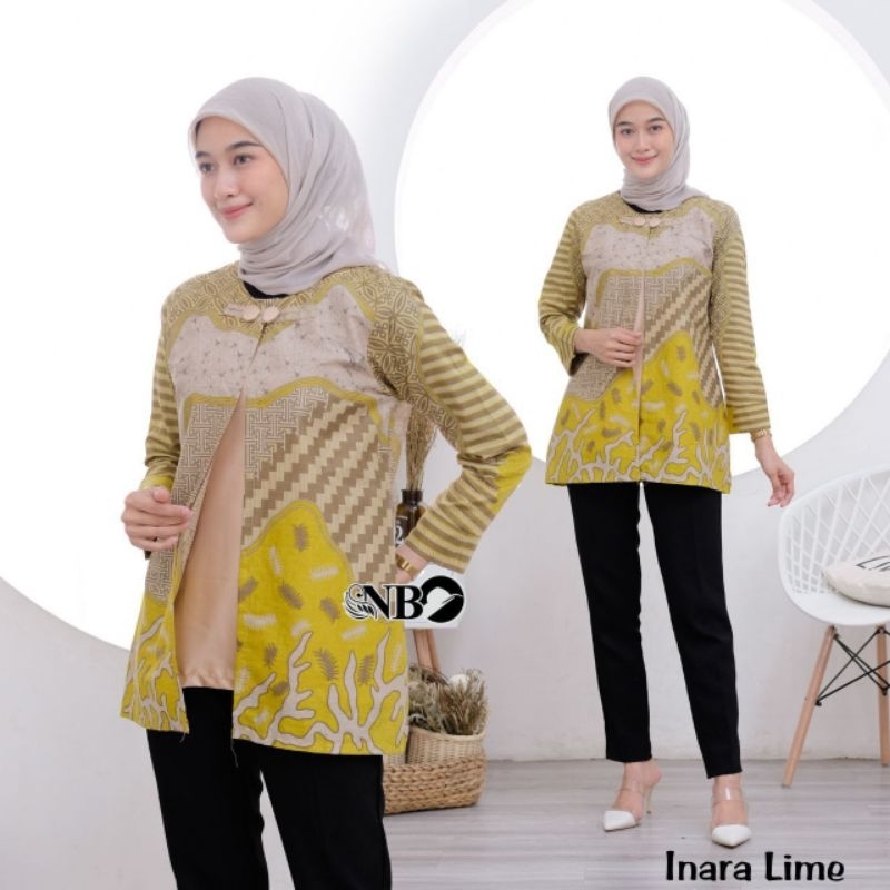 blus bolero/blus kantoran/atasan wanita/batik wanita/blus batik
