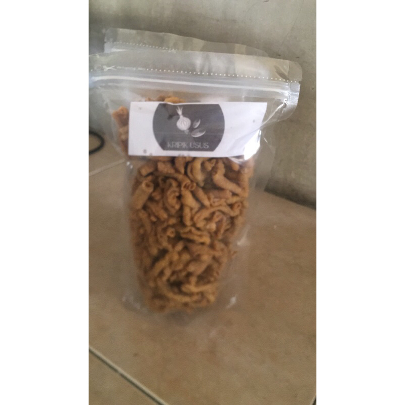 

kripik usus kemasan 400gram